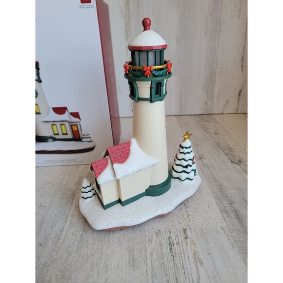 Hallmark NEW luminous Lighthouse magic table top decoration Xmas - Picture 5 of 8